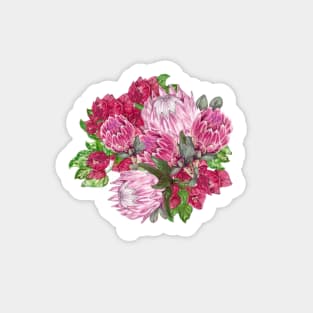 Protea Arrangement Sticker